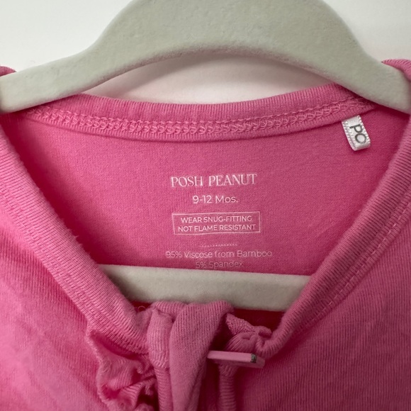 Posh Peanut ruffle zippy footie outfit - Picture 2 of 2